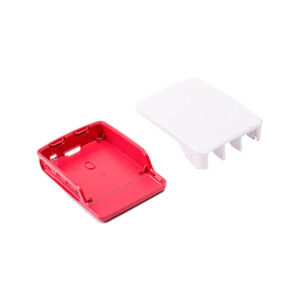 Raspberry Pi 4 Case Red/White