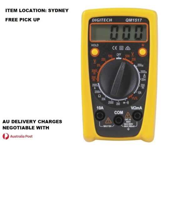 Digital Multimeter Economy Data Hold