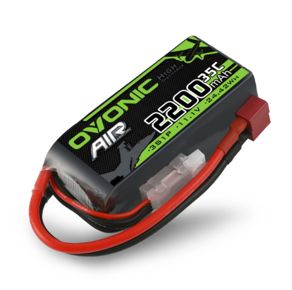 Ovonic 3S 2200mAh 35C 11.1V Short LiPo Battery Pack